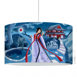 Lampe suspension "Chinoise...