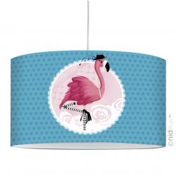 Lampe suspension "Flamant...