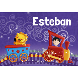 Coupon "Train circus-zoom...