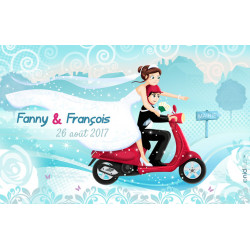 Coupon "Mariés en Vespa"...