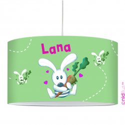 Lampe suspension "Lapin...