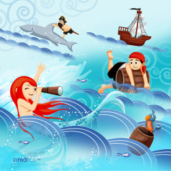 Coupon "Sirène et Pirates...