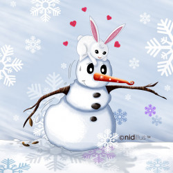 Coupon Minky "Bonhomme de...
