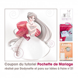 Coupon Polycoton "La Femme...