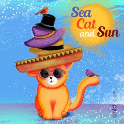 Coupon "Chat Pô"- Polycoton...