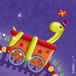 Coupon "Train circus -...