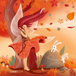 "Fée d'Automne" Coupon...