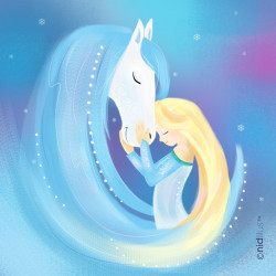 "Princesse et cheval -...