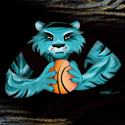 Coupon Polycoton "Tigre -...