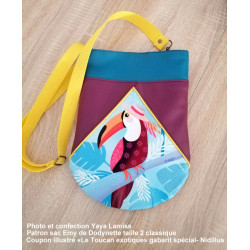 Coupon  "Le Toucan" GABARIT...