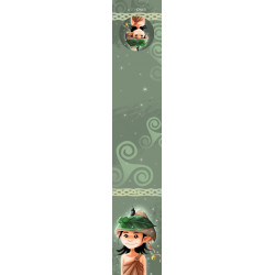 T24x140 Coupon écharpe "Lutine" Coupon Minky - En stock