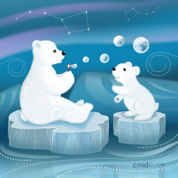 Coupon Polycoton "Ours...