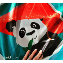 Coupon Minky "Panda et...