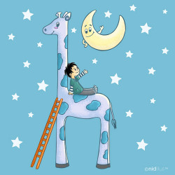 Coupon Minky "La Girafe et...