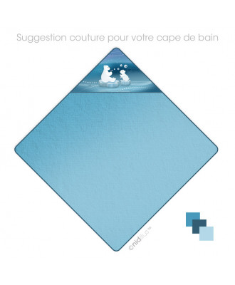 Coupon Cape de bain pour bébé "Ours blancs" - PRECOMMANDE