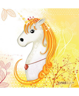 T20-"Licorne -jaune" -...