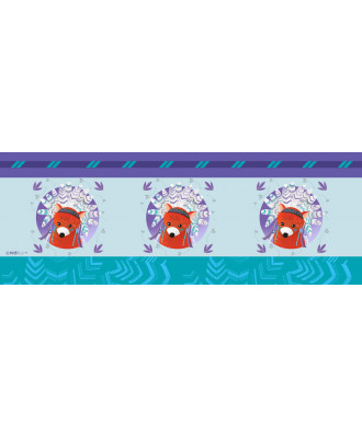 Coupon Snood / Tour de cou "Renard indien"-stock