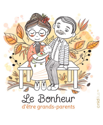 Coupon polycoton "Bonheur...