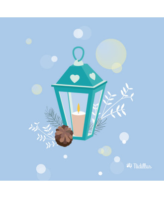 T15- "Lanterne et bougie de...