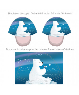 Tissu Chaussons de bébé...