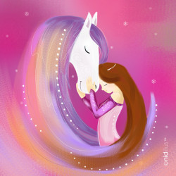 "Princesse et cheval -...