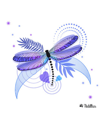 T25-"Esprit Libellule" -...