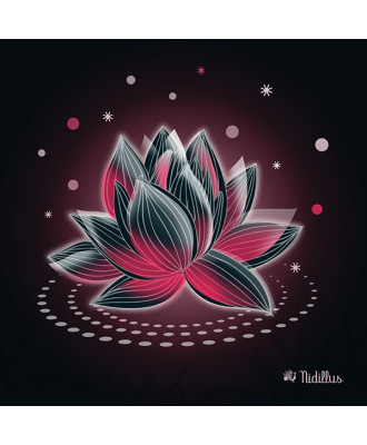 T25- "Lotus de sérénité -...