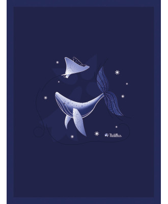 T20x29-" Baleine en mer...