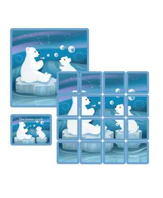 Puzzle à Coudre " Ours...