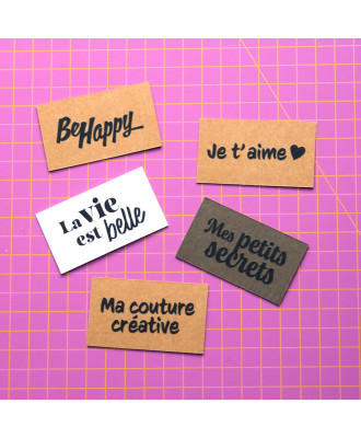 Lot 1: Etiquettes snap pap