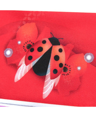 Collection "La violoniste aux coquelicots" - 9 coupons illustrés - En stock