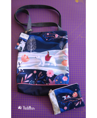 Collection "L'Ours blanc et le Printemps nordique" - 5 coupons illustrés - En stock