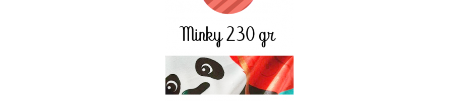 Tissu Minky 230 gr/m2 - STOCK