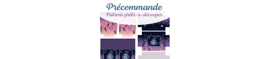 Précommande Panneaux de tissu prêts-à-découper et à coudre