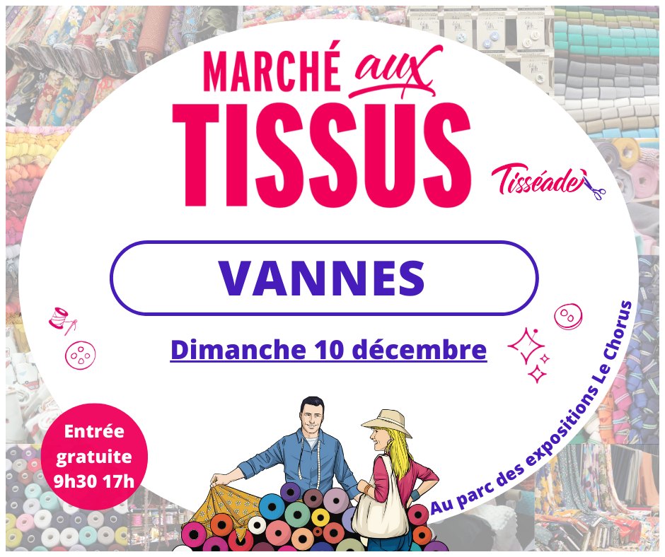 Tisseades Vannes 2023