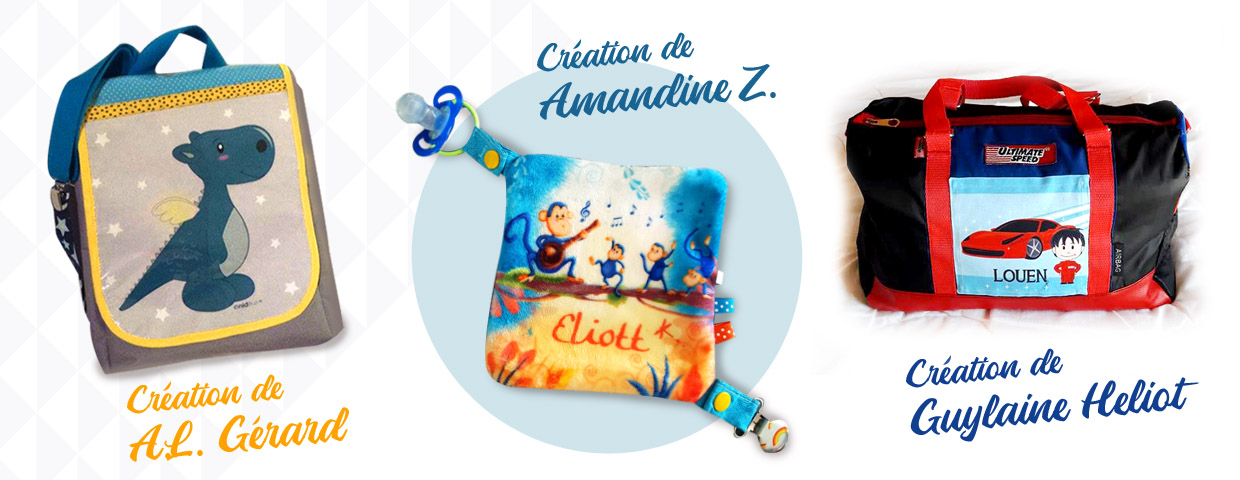 Création couture coupon illustré Nidillus 2
