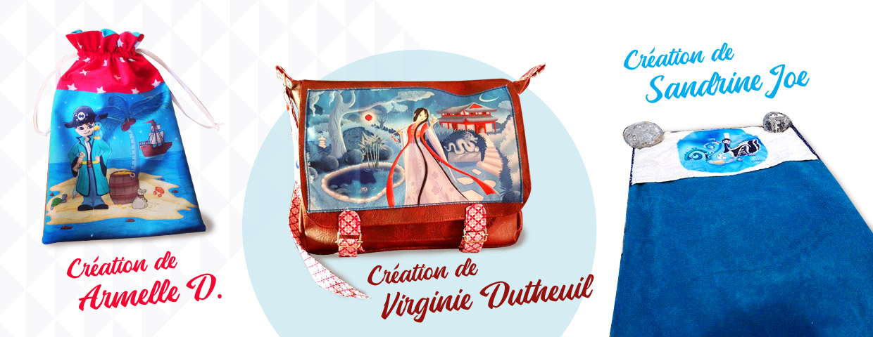 Création couture coupon illustré Nidillus 5
