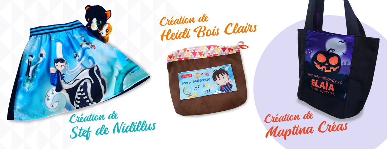 Création couture coupon illustré Nidillus 7