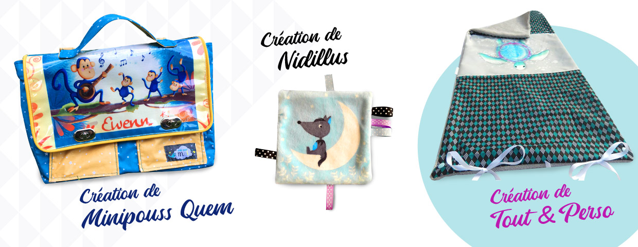 Création couture coupon illustré Nidillus 8