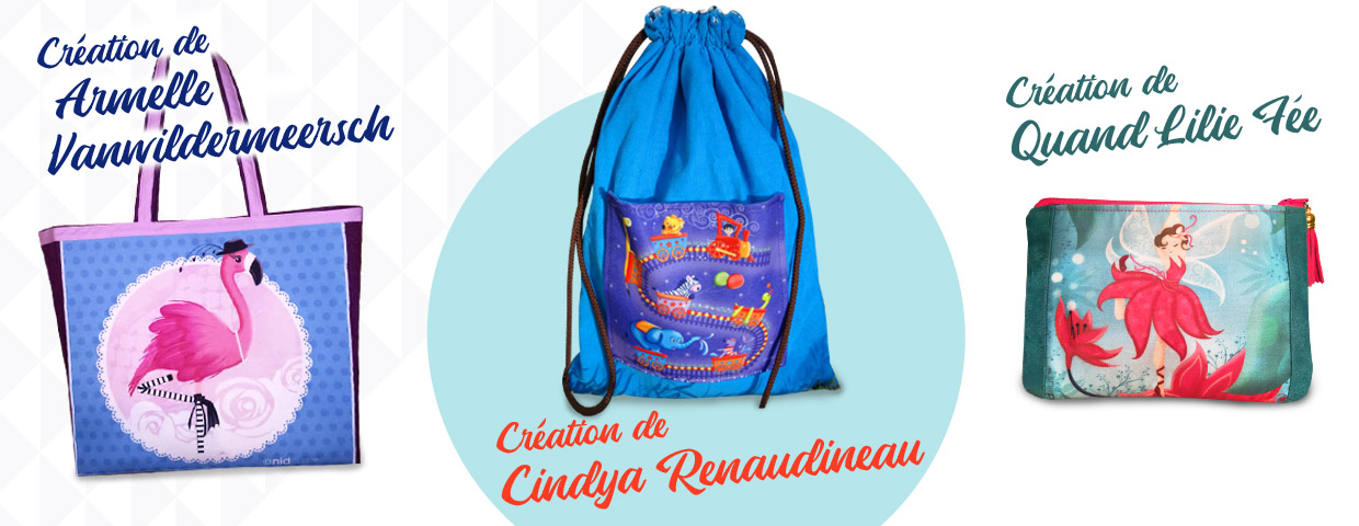 Création couture coupon illustré Nidillus 9