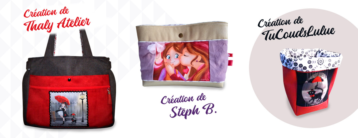 Création couture coupon illustré Nidillus 11